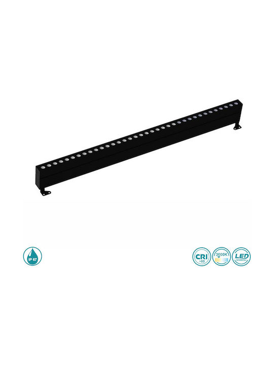 SoleLuce Außenstehlampe Wall Washer 300W IP67 Schwarze