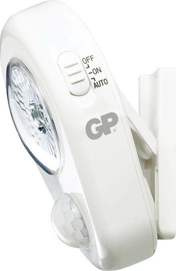 GP Batteries LED Lumină de noapte cu Alimentare cu baterie și Senzor de mișcare 1buc