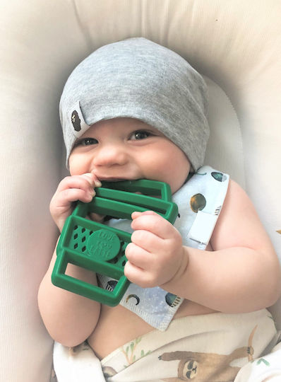 Itzy Ritzy Latte Silicone Teether for 3 Months+