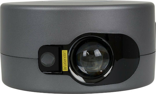 GloboStar Διακοσμητικό Φωτιστικό Laser Night Sky Aurora Galaxy LED RGB Party Light 3x3εκ.