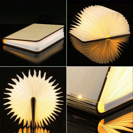 Gingko Wood Grain Lustră Decorativă Carte Maro