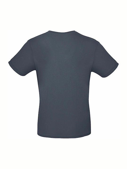 B&C E150 Men's Short Sleeve Promotional T-Shirt Denim TU01T-470