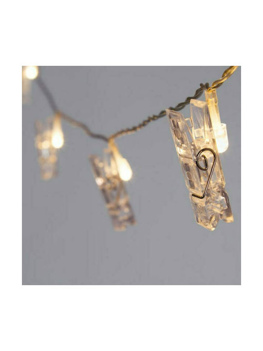 GloBrite Led Peg Fairy Garland Lights Exterior Mărgele 10 bucăți