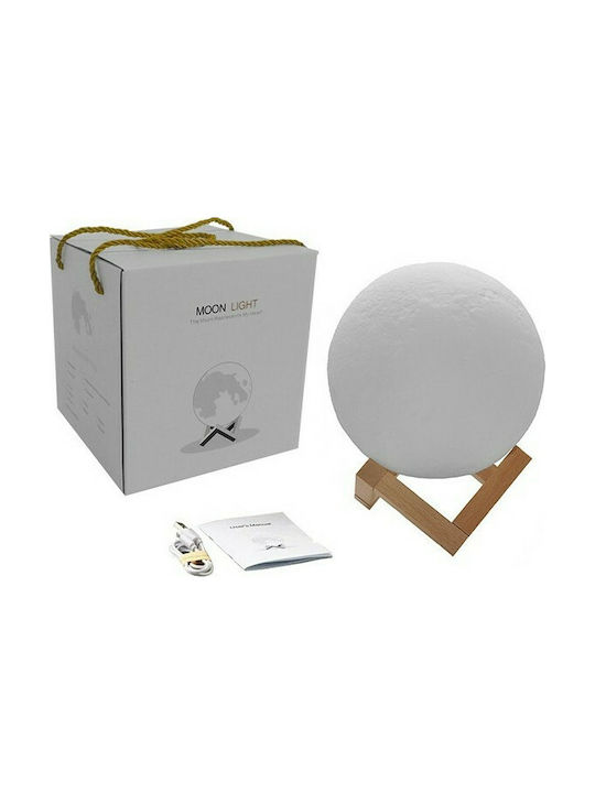 GloboStar Moon Dekorative Lampe Mondlicht Mehrfarbig