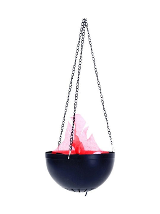 Dekorative Lampe Flammenlicht Schwarz