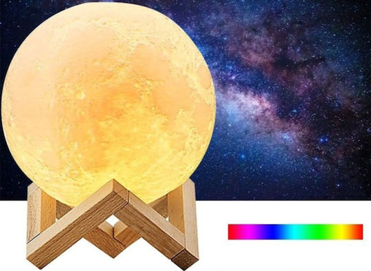 Dekorative Lampe Mondlicht Mehrfarbig