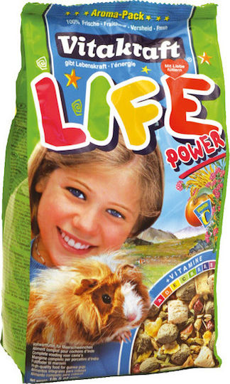 Vitakraft Τροφή για Ινδικό Χοιρίδιο Life Power 600gr