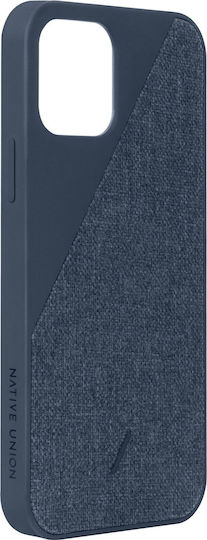 Native Union Clic Canvas Back Cover Tesatura Indigo (iPhone 12 mini)