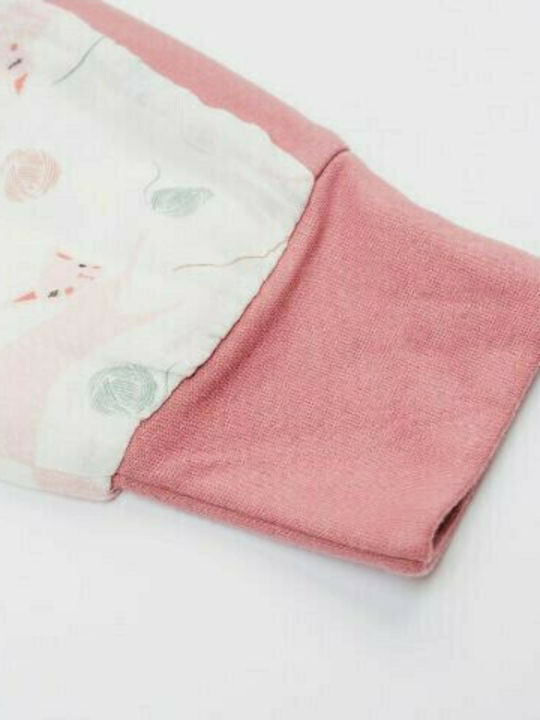 Lulujo Χειμερινός Υπνόσακος με Πόδια Deluxe Kitty 2.5 tog Ροζ