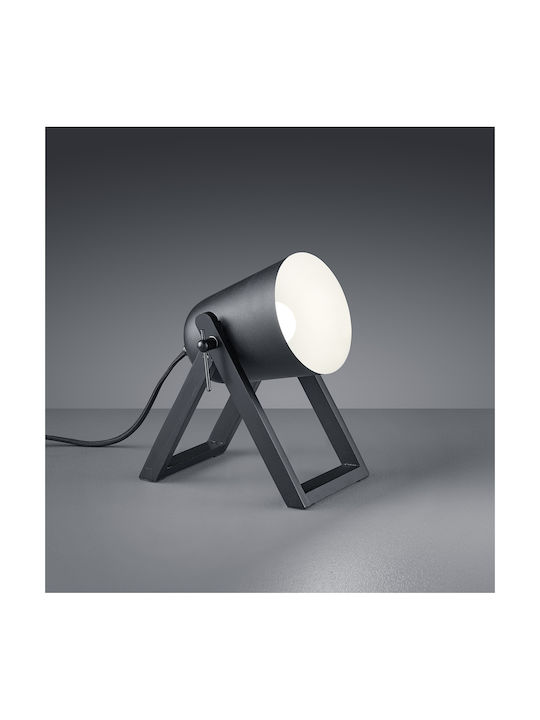 Trio Lighting Marc Decorative Lamp with Socket for Bulb E27 Black