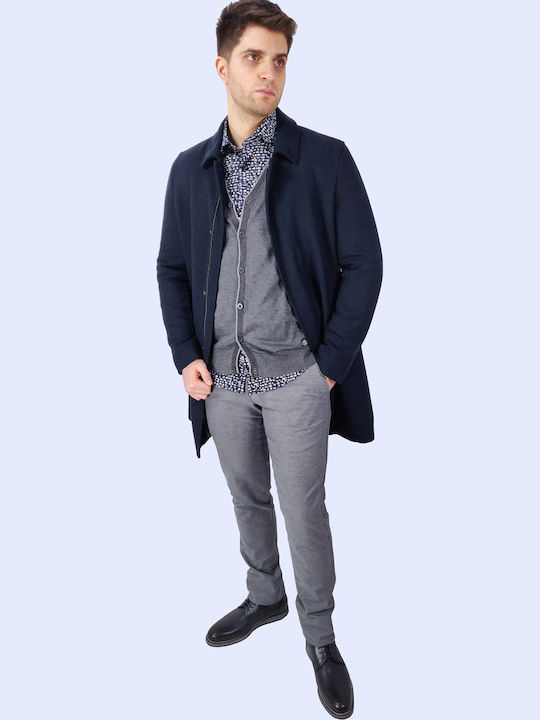 LU17146 Men's Coat Navy Blue