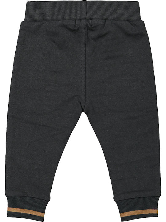 Dark grey baby pants for boys Dirkje F40523-35 (6-12 months)