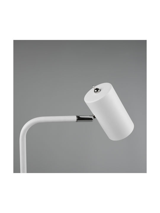 Trio Lighting Marley Φωτιστικό Γραφείου για Ντουί GU10 Retro 45cm σε Λευκό Χρώμα