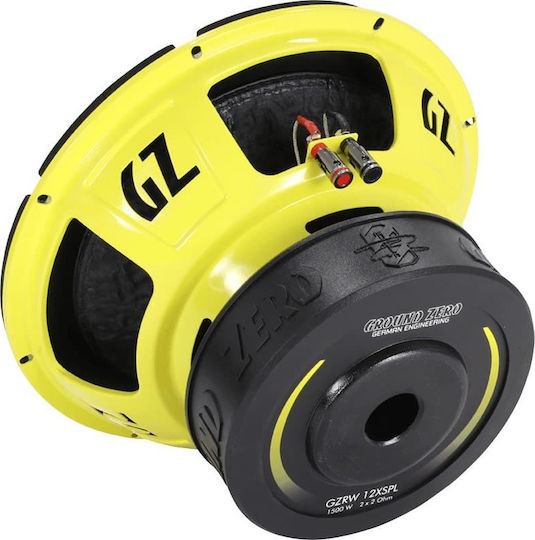 Ground Zero Subwoofer Αυτοκινήτου 12" 1500W RMS