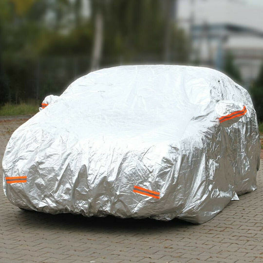 AMiO Aluminium Acoperă pentru Mașină 480x180x120cm Impermeabil Mare