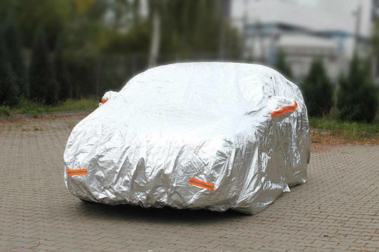 AMiO Aluminium Acoperă pentru Mașină 530x180x120cm Impermeabila XLarge