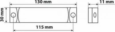 Lampa Truck Volume Light 24V - Orange 97916