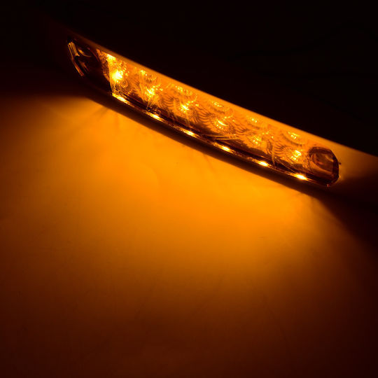 LED Όγκου 16cm Ασημί 12V - Μπλε 1τμχ