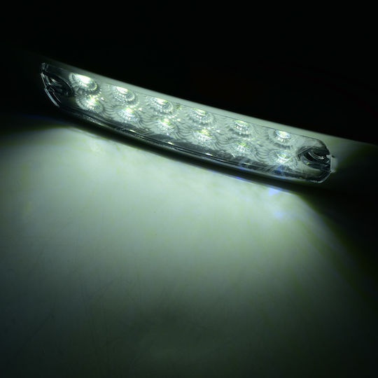 LED Όγκου 16cm Ασημί 12V - Μπλε 1τμχ