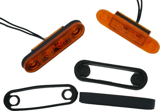 Horpol K01-LD956-YEL Truck Volume Lights 1pcs 12 / 24V - Yellow