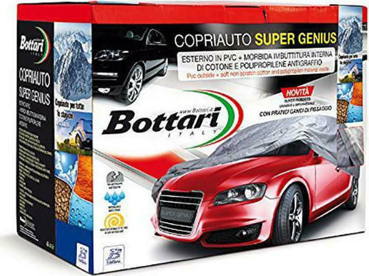Bottari Super Genius Κουκούλα Αυτοκινήτου 430x165x116cm Αδιάβροχη Medium
