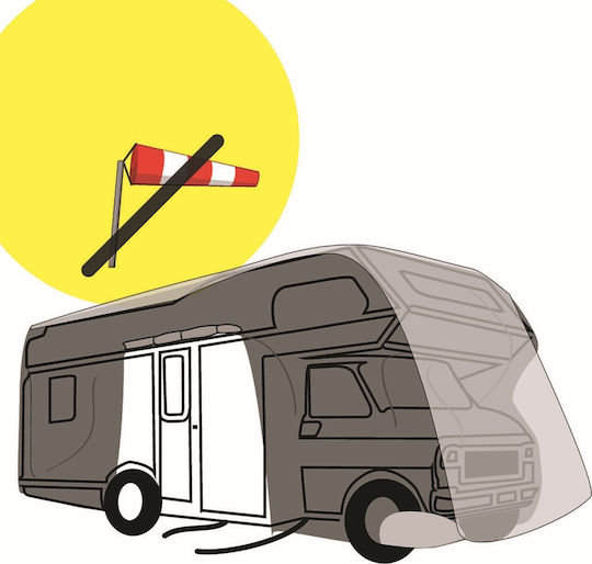 Lampa Pro Tekt Camper Cm Κουκούλα για Αυτοκινούμενο 750x238x270cm Αδιάβροχη XXLarge