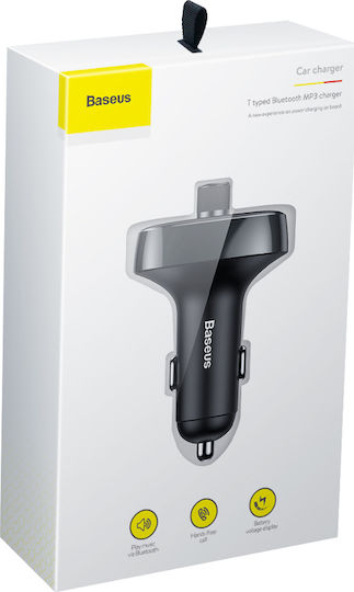 Baseus FM предавател за кола с USB / Bluetooth / MicroSD
