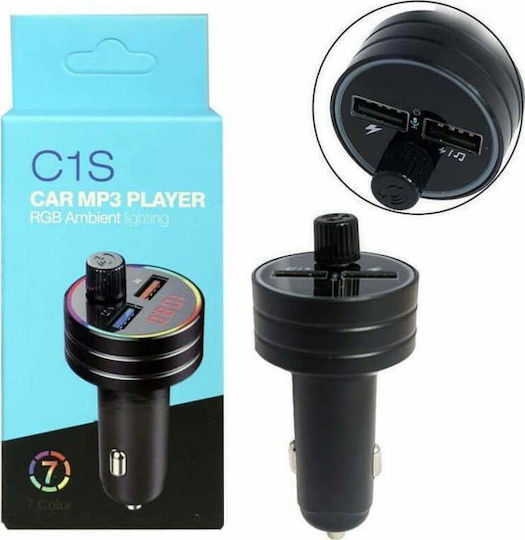 FM Transmitter Αυτοκινήτου με USB