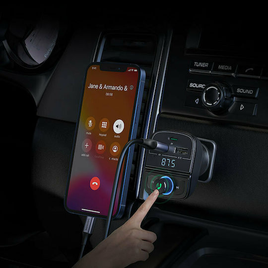 Ugreen FM Transmitter Αυτοκινήτου CD229 με MicroSD / Bluetooth
