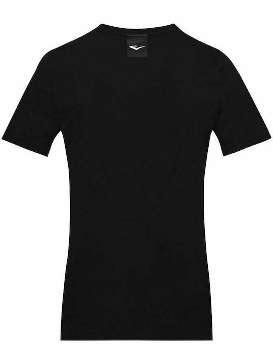 Everlast T-shirt Bărbătesc cu Mânecă Scurtă Negru / Albastru