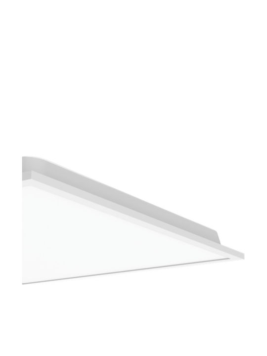 Elvhx Παραλληλόγραμμο Χωνευτό LED Panel 40W με Ψυχρό Λευκό Φως 6500K 29.5x119.5εκ.
