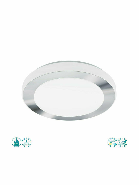 Eglo Carpi Round Outdoor LED Panel 16W with Warm White Light Diameter 38.5cm