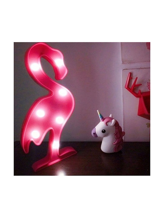 Kiokids Παιδικό Φωτιστικό Τοίχου Led Πλαστικό Φλαμίνγκο