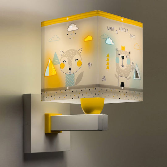 Ango Led Plastic Kids Wall Light Hello Little
