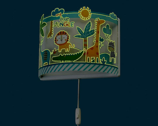 Ango Lumină de perete pentru copii Plastic My Little Jungle