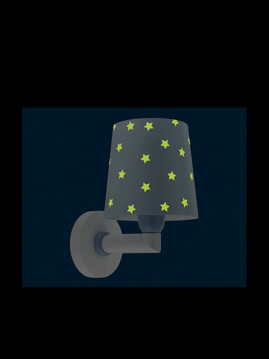 Ango Led Plastic Kids Wall Light Starlight Blue