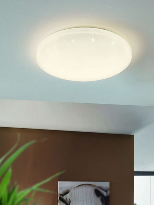 Eglo Frania-S Round Outdoor LED Panel 17.3W with Warm White Light 3000K 33cm