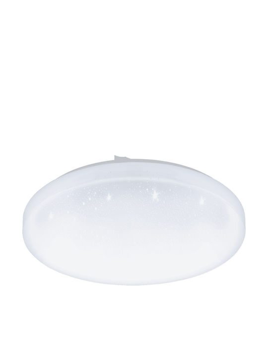 Eglo Frania-S Round Outdoor LED Panel 17.3W with Warm White Light 33x33cm