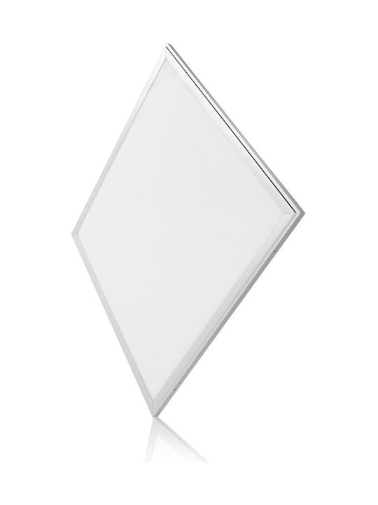 Aca Квадрат Вграден LED Панел 40W с Топло бяло Светлина 3000К 60x60см.