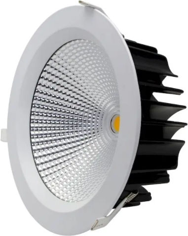 Geyer Στρογγυλό Χωνευτό LED Panel 35W με Θερμό Λευκό Φως 3000K 22.5εκ.