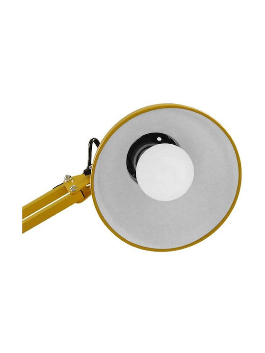 GloboStar Audrey Vintage Stehleuchte H190xB15cm. mit Fassung für Lampe E27 Gelb