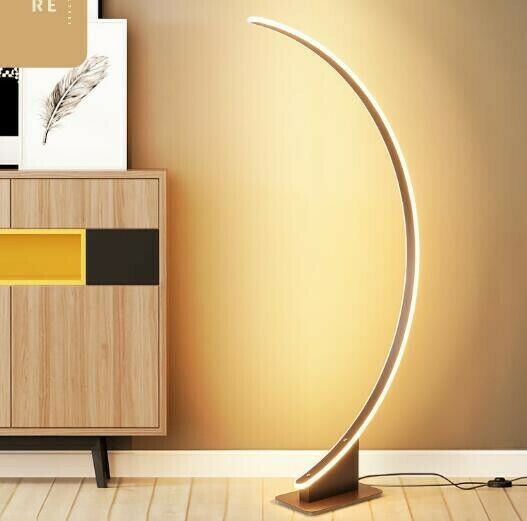 Atman Leggenda New York LED Φωτιστικό Δαπέδου Υ140xΜ65εκ. με Ρυθμιζόμενο Λευκό Φως 1300lm Μαύρο