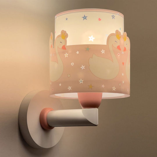 Ango Kinder Wandleuchte LED Kunststoff Sweet Love Pink