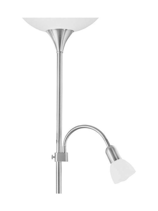 Eglo Up2 Floor Lamp H176.5xW27.5cm. with Socket for Bulb E27 White