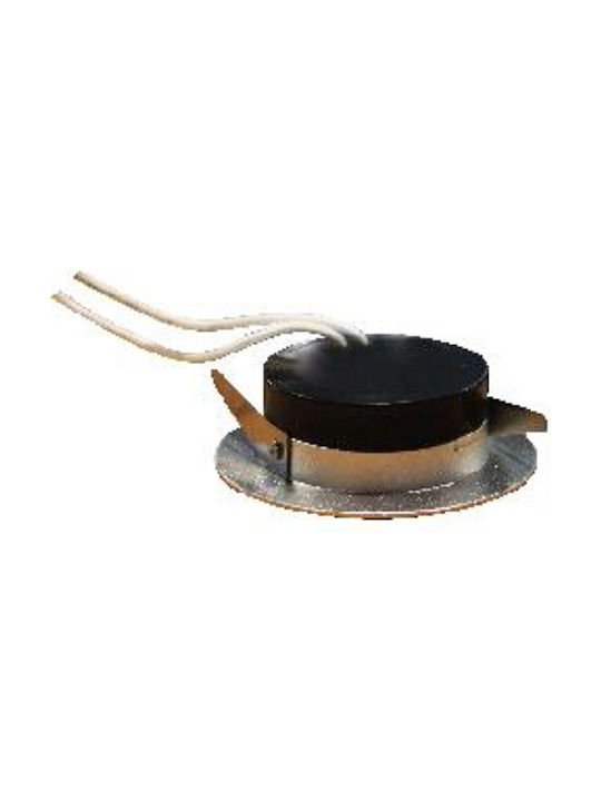 Aca Σποτ Οροφής Εξωτερικού Χώρου με Ενσωματωμένο LED 2W σε Ασημί Χρώμα FURN240RNM