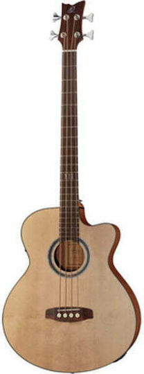 Ortega 4-String Electric/Acoustic Bass Deep Series 5