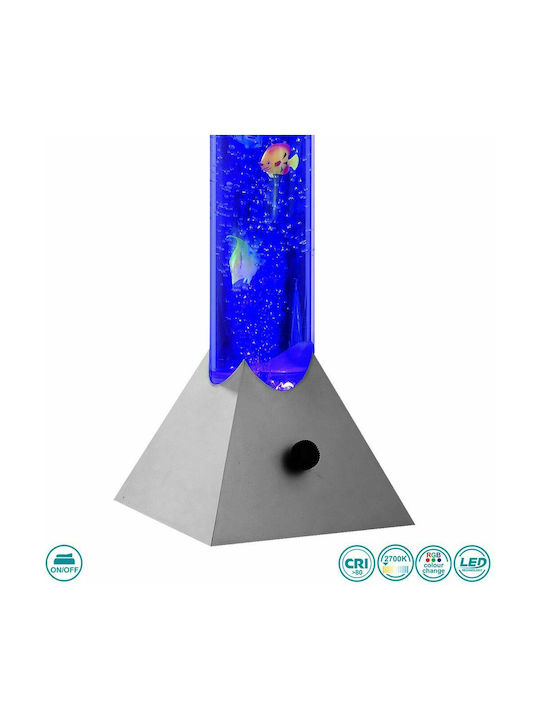 Trio Lighting Motion LED Floor Lamp H130xW21.5cm. with RGB Light 2700lm Blue
