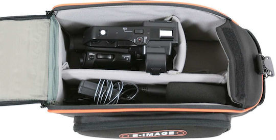 E-Image Camcorder Shoulder Bag Oscar S60 EI-EB0926 Waterproof in Black Colour