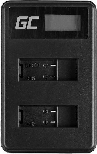 Green Cell AHBBP-501 AHDBT-501 Hero 5 Hero 6 Ladegerät für GoPro Held 5 / Held 6