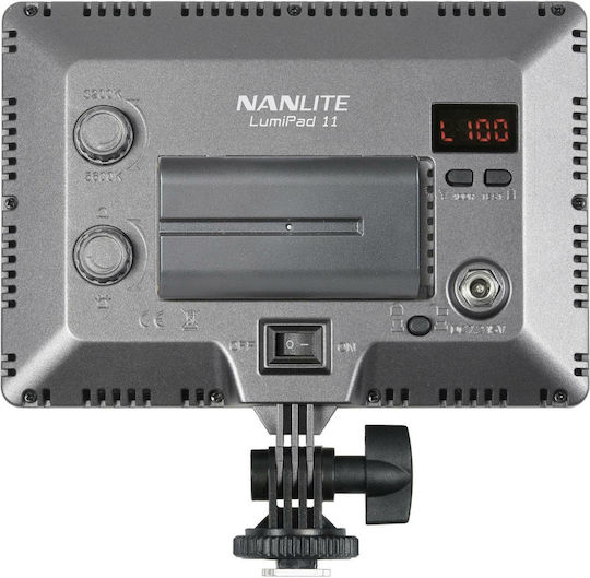 Nanlite Lumipad 11 Video Daylight 3200 - 5600K 11W με Φωτεινότητα 370 Lux